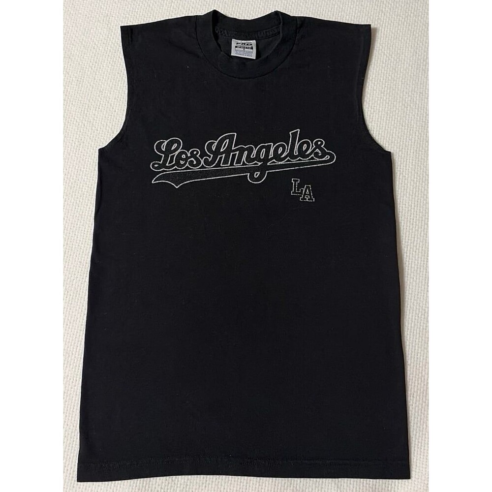 Pro Athletic Los Angeles Graphic Sleeveless Muscle Tee, Black, Size Small